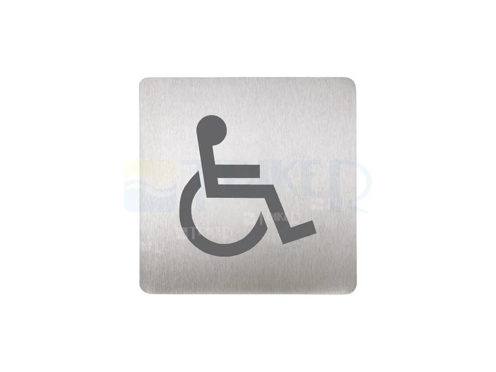 SLZN 44AC Piktogram WC invalidní 120 x 120 mm Betaalbaar