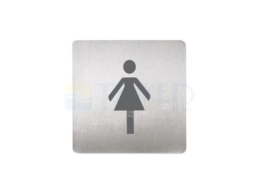 Beste Prijs SLZN 44AB Piktogram WC ženy 120 x 120 mm