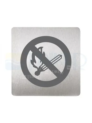 SLZN 44N Piktogram zákaz otevřeného ohně 120 x 120 mm Speciale Akce