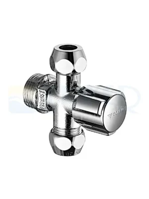 Zlevněný Schell COMFORT Rohový ventil se 2 výstupy 1/2" x 3/8"
