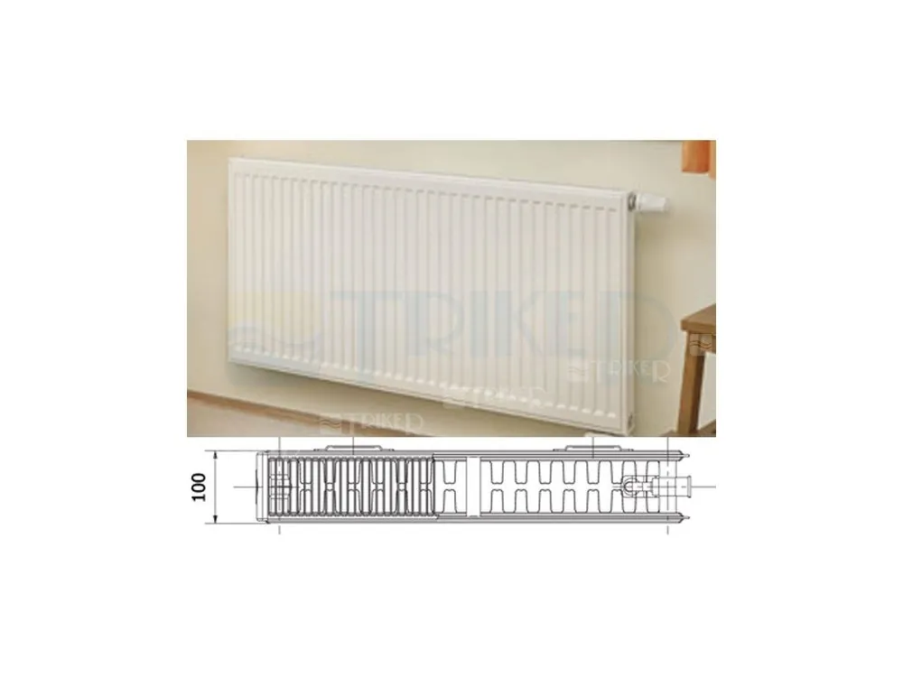 Radiátor Radik VK 22 50 x 40 x 10 cm Betrouwbaar