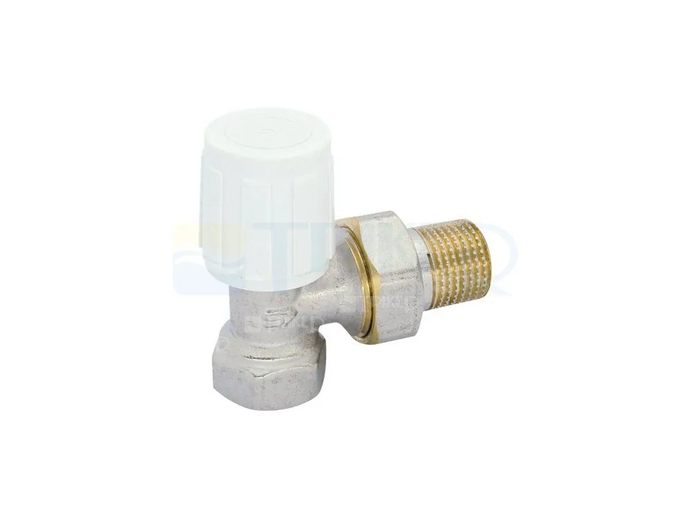 Ventil radiátorový rohový VE-4233A DN10 3/8" Akční Cena