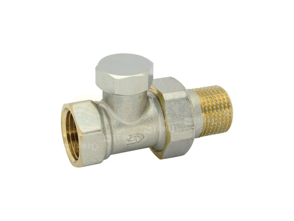 Šroubení radiátorové uzaviratelné přímé VE-4308A DN10 3/8" Merkproduct