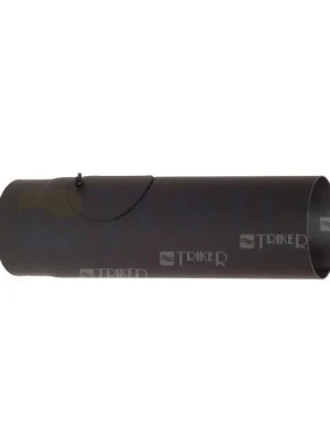 Nejnovější Verze Trubka kouřovodu s čistícím otvorem 130 x 1,5 x 250mm černá