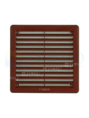 Větrací mřížka VMK se síťovinou - krytka hnědá 100 x 100 mm Direct Beschikbaar