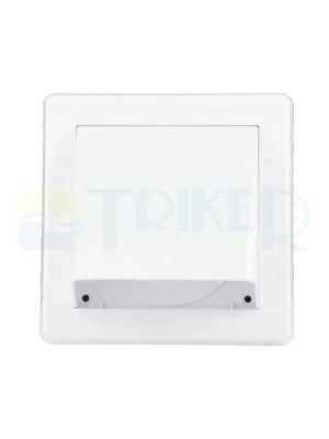 Direct Beschikbaar Větrací mřížka VMGK gravitační s klapkou bílá 150 x 150 mm / 100mm