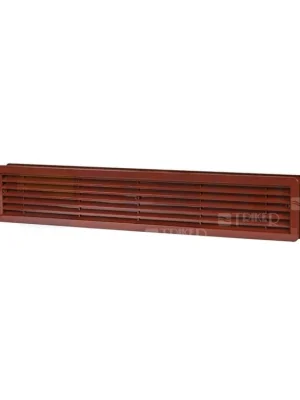 Laatste Versie Větrací mřížka VMD dveřní hnědá 500 x 90 mm (balení 2 ks)