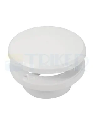 Talířový ventil TV s regulací 100 mm, bílý Nieuw