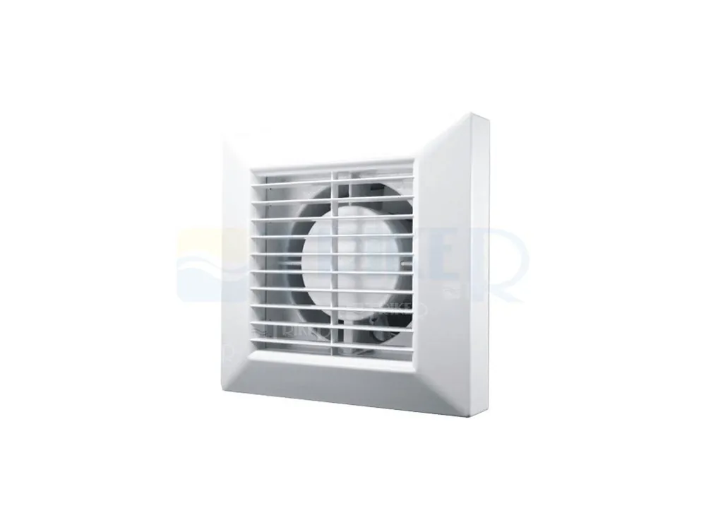 Ventilátor Klimatom 100/AT s automatickou žaluzií a časovým spínačem Tijdelijk Beschikbaar