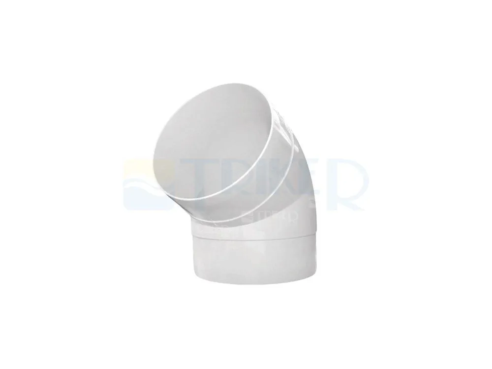 Nieuw Ventilační koleno D/KO trubkové 67° 100 mm