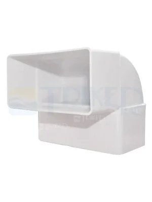 Gecertificeerd Ventilační koleno vertikální D/KPI ploché 110 x 55 mm