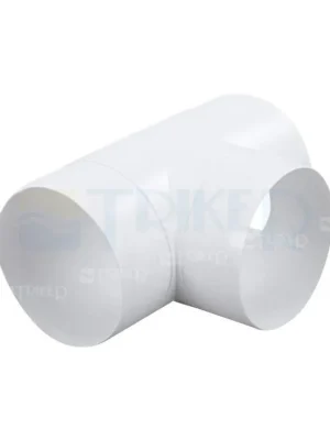 Meest Verkocht Ventilační T-kus kulatý Haco CTO 100 mm