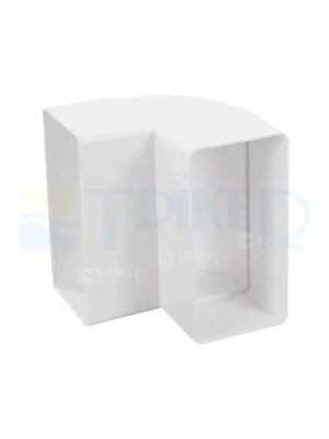 Ventilační koleno svislé ploché Haco CKP 110 x 55 mm Must-Have