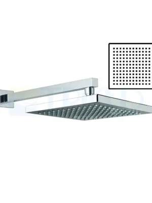 Vysoce Kvalitní Cubito sprcha hlavová čtvercová 202 x 202 mm, chrom