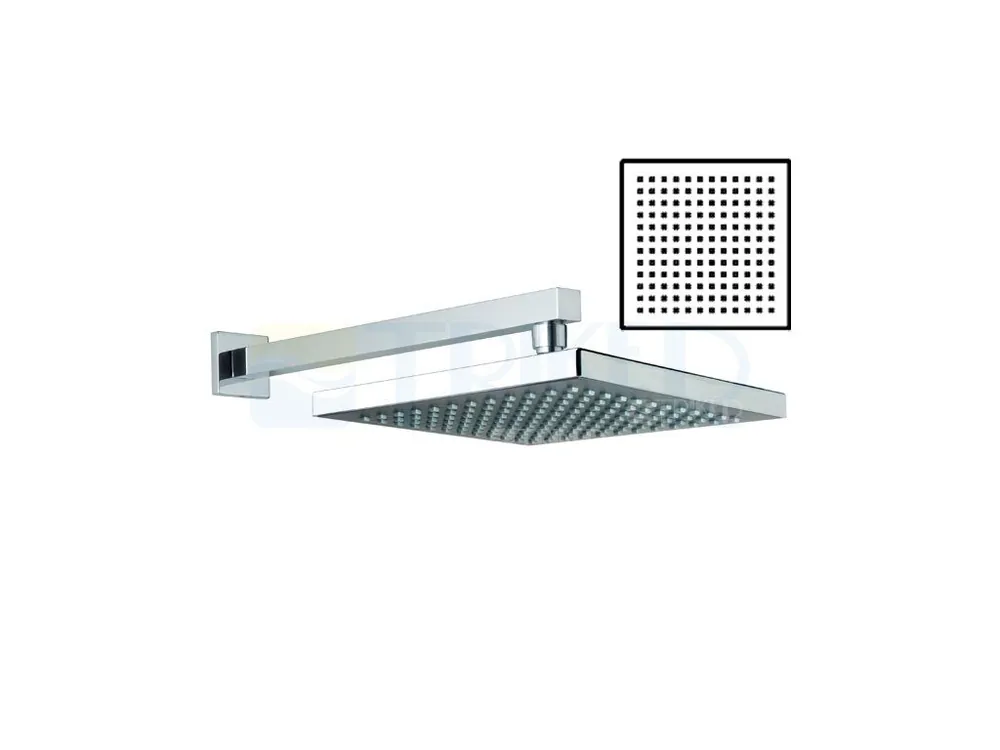Hoge Kwaliteit Cubito sprcha hlavová čtvercová 202 x 202 mm, chrom