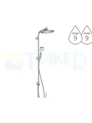 Denní Nabídka Crometta S Reno Showerpipe EcoSmart 240 mm, chrom