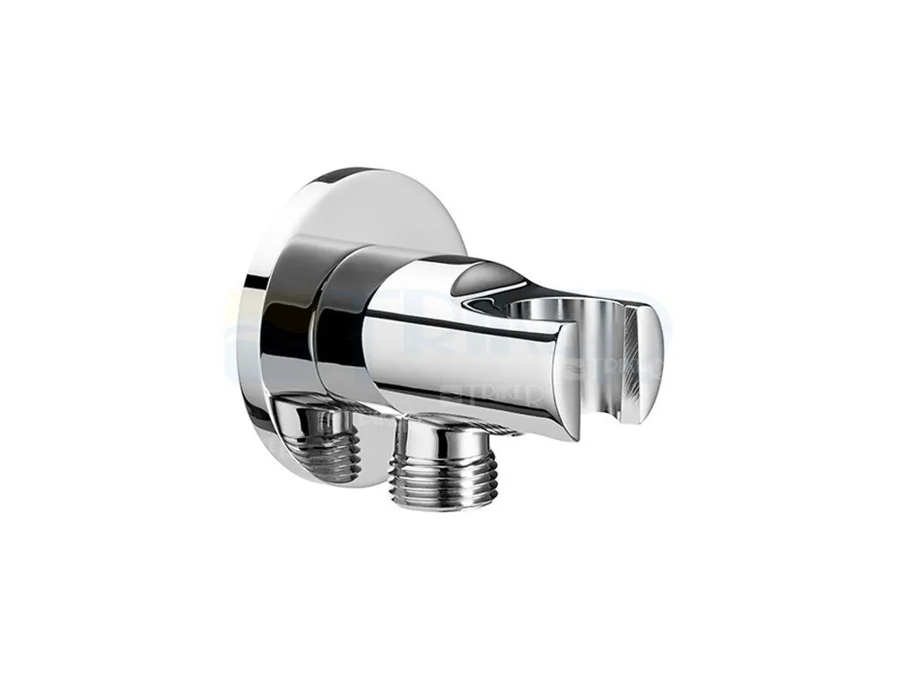 Cubito-N připojka sprchové hadice s držákem chrom, 1/2" Fabrieksprijs