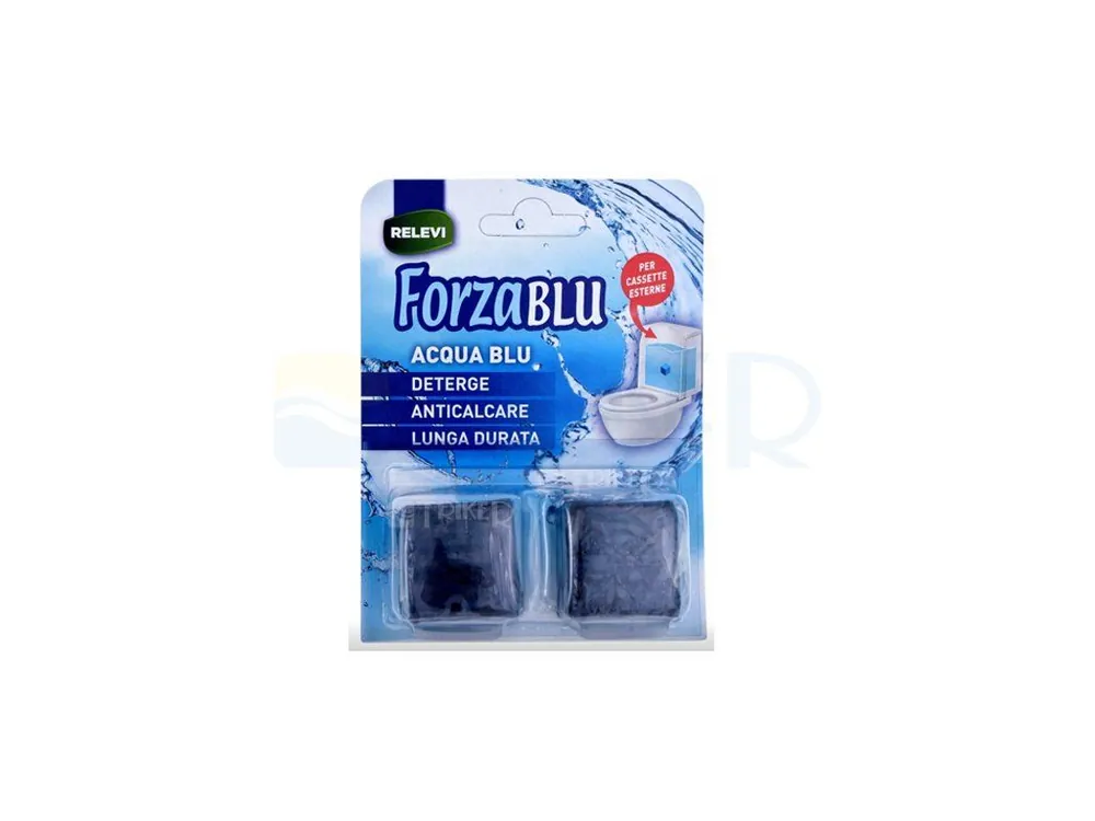Tableta do WC splachovačů Pulirapid Active Blue (2ks v balení) Seizoensaanbieding