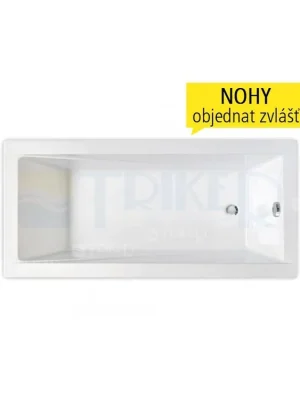 Bestel Nu Classic Pro vana akrylátová 150 x 70 cm, bílá