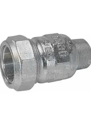 Ověřený GEBO A spojka svěrná litinová s vnějším závitem 3/8"