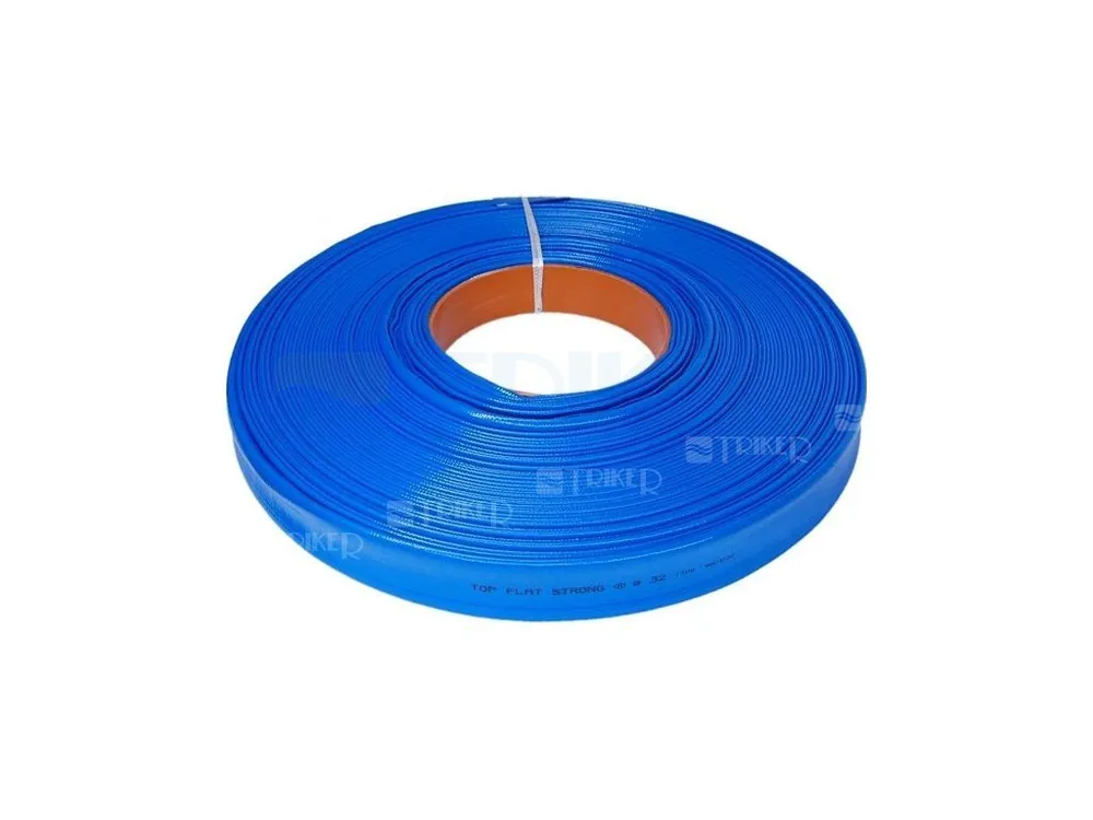 Sleva Hadice plochá TOP FLAT 6005 modrá vnitřní průměr 25 mm (svitek 50m)
