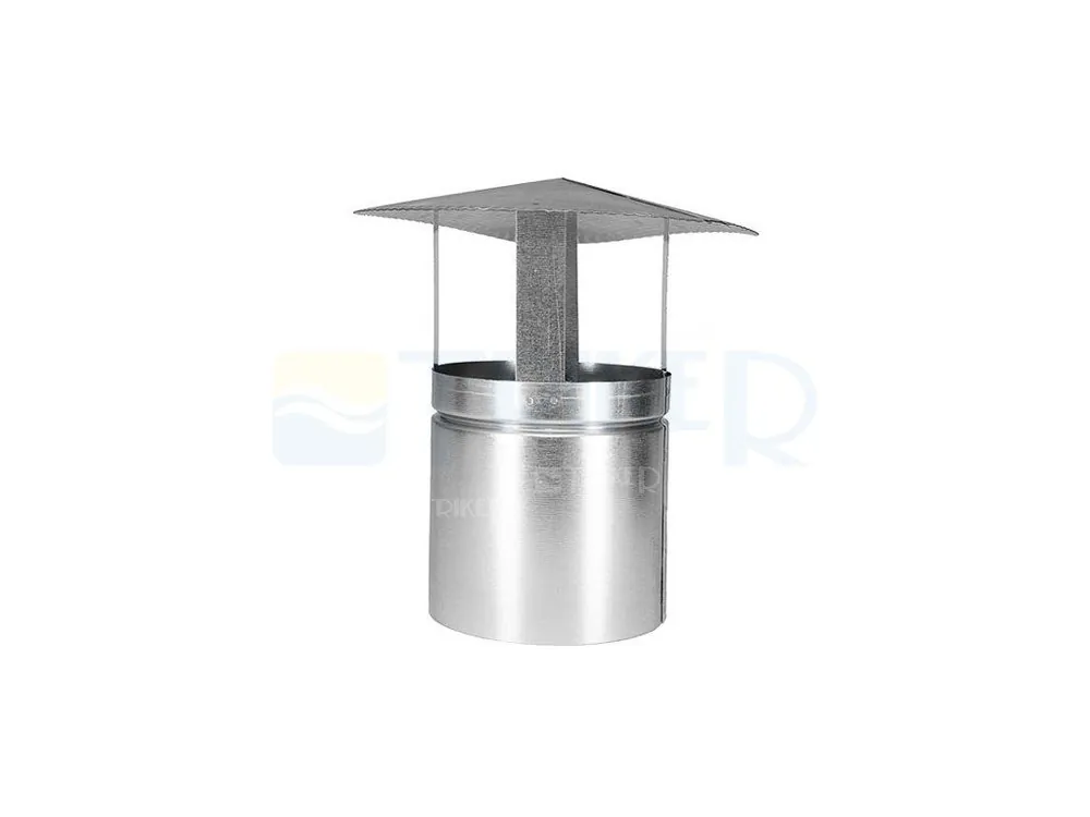 Komínová stříška ventilační pozinková průměr 120 mm Exclusieve Aanbieding