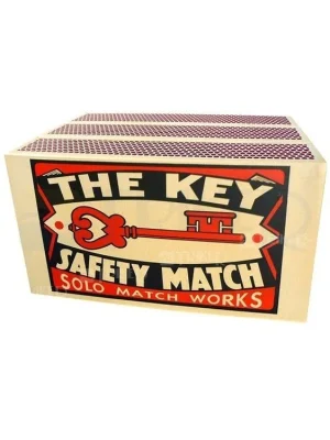 Flitsaanbieding SOLO - zápalky extra dlouhé ZED45 the key,ZED