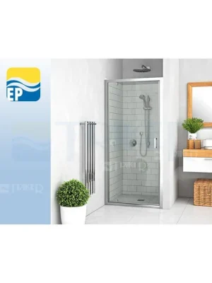 Vrácení Zdarma EP LTDO1 sprchové dveře jednokřídlé 80 cm, profil brillant, výplň transparent