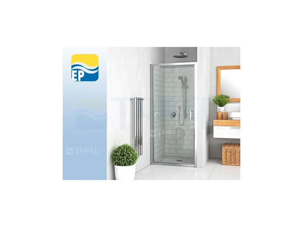 Vrácení Zdarma EP LTDO1 sprchové dveře jednokřídlé 80 cm, profil brillant, výplň transparent