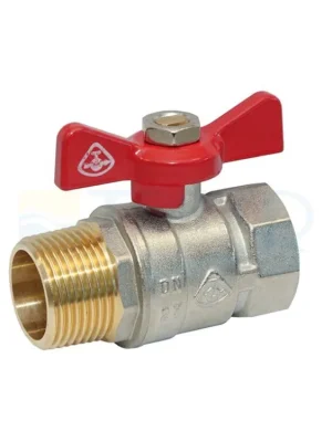 Kohout kulový KE-240 s motýlkem ŠM DN 20 3/4" Ihned K Objednání