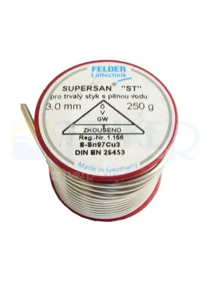 Pájka ST S-Sn97Cu3 (měkké pájení) 3 mm/250 g Must-Have