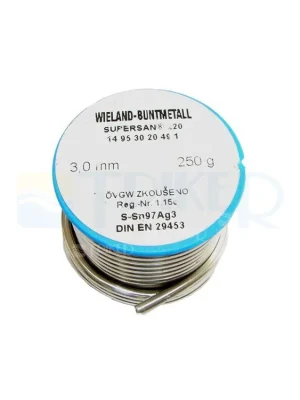 Nu Kopen Pájka 220 S-Sn97Ag3 (měkké pájení) 2 mm/250 g