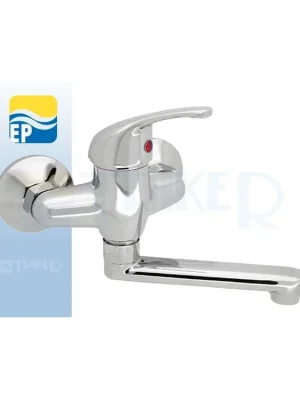 Horká Nabídka EP EA dřezová baterie s plochým ramínkem rozteč 100 mm, ramínko 20 cm, chrom