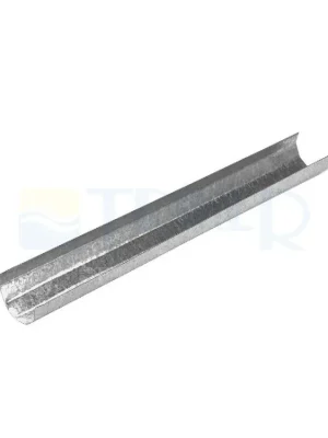 Značkový Žlab podpůrný pozinkovaný 40 x 2000 mm