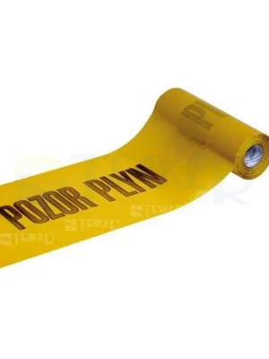 Fólie do výkopu žlutá POZOR PLYN 30 cm svitek 100 m Direct Beschikbaar