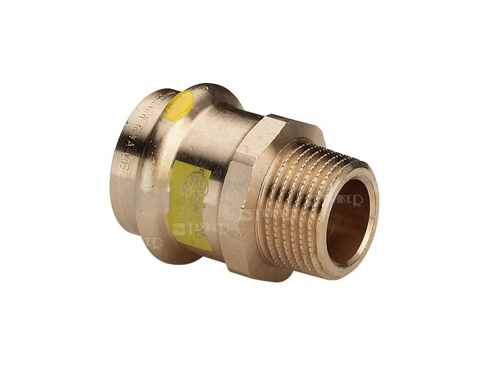 Profipress G přechodka s vnějším závitem 2611 18 x 3/4" Tijdelijk Beschikbaar