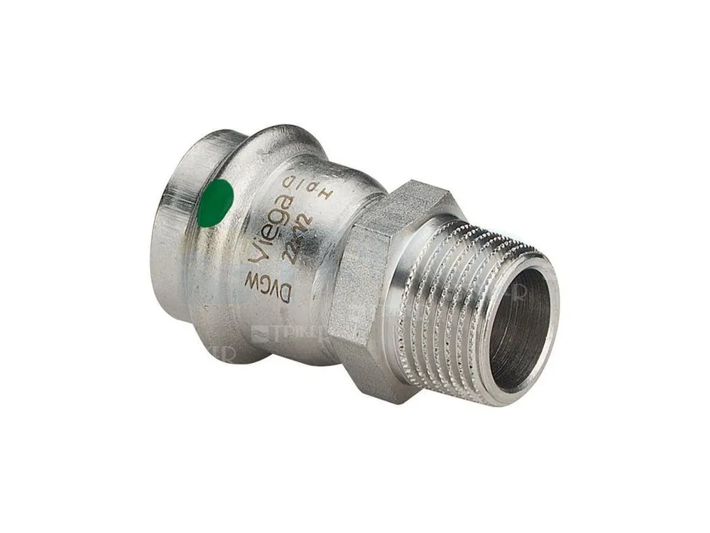 Nejnovější Verze Sanpress Inox přechod s vnějším závitem 2311 18 x 1/2"