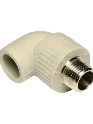 Blesková Nabídka PPR koleno 90° s kovovým závitem vnějším 20 x 3/4"