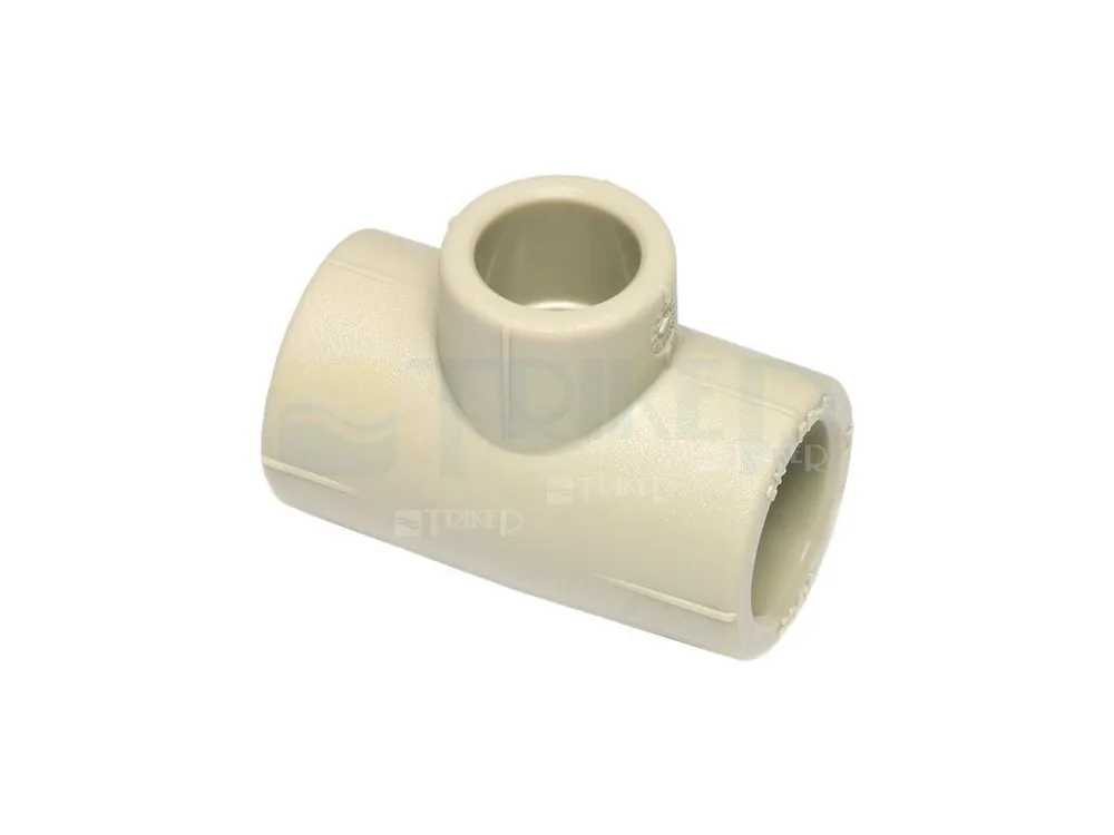 Vysoce Kvalitní PPR T-kus redukovaný 40 x 25 x 40 mm