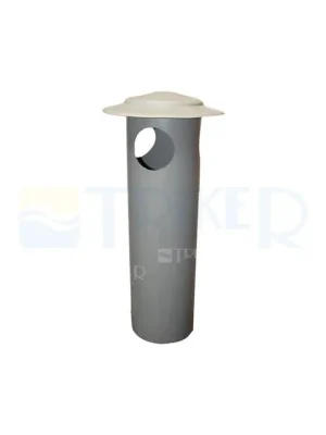 PVC ventilační hlavice 125/600 mm Gratis Retour