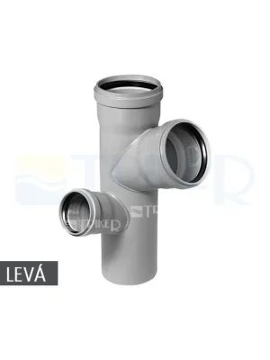 Objednat Nyní HTEP odbočka paneláková 110/110/75 mm 87° levá