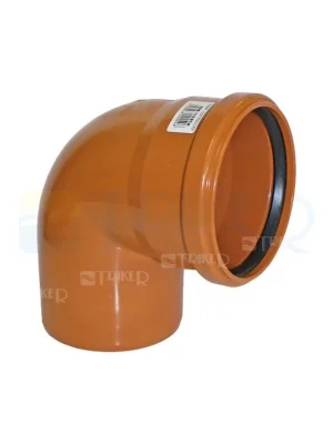 KGB kanalizační koleno 87° 125 mm Certifikovaný