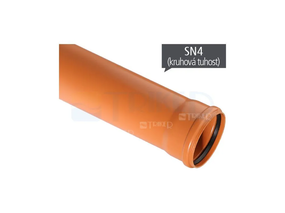 Kupte Ještě Dnes KGEM kanalizační trubka SN4 160 x 4,0 x 1000 mm