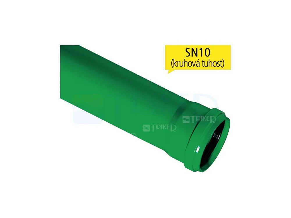 Kupte Ještě Dnes PPKGEM kanalizační trubka SN10 200 x 6,2 x 5000 mm