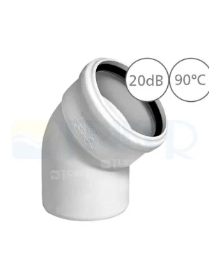 Vysoce Kvalitní SKB koleno odpadní dB20 45° 58mm
