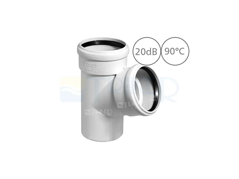 SKEA odbočka odpadní dB20 67° 78/78mm Laatste Versie