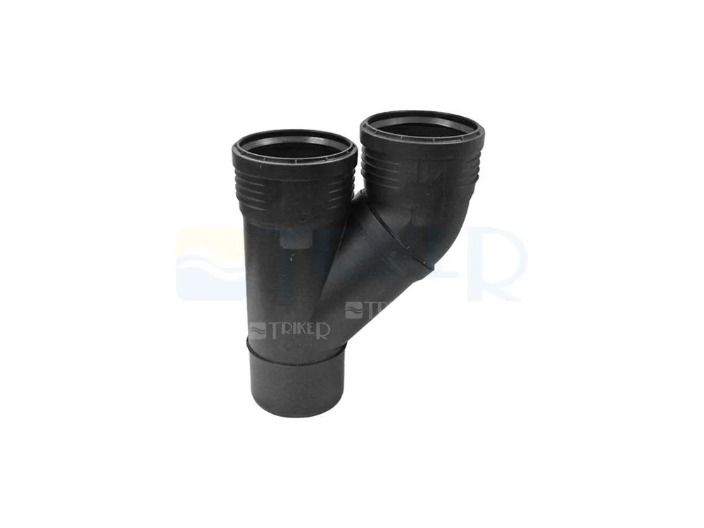 Finale Uitverkoop Silent-PP odbočka paralelní 2 x 45° 110/110 mm
