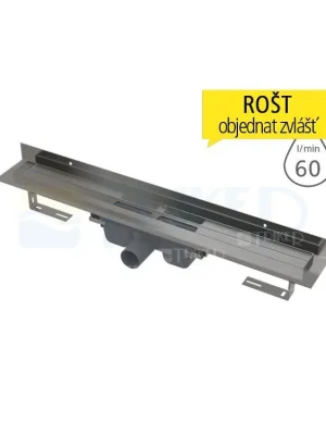 Bezpečná Platba Žlab podlahový APZ16 Wall pro plný rošt 850 mm