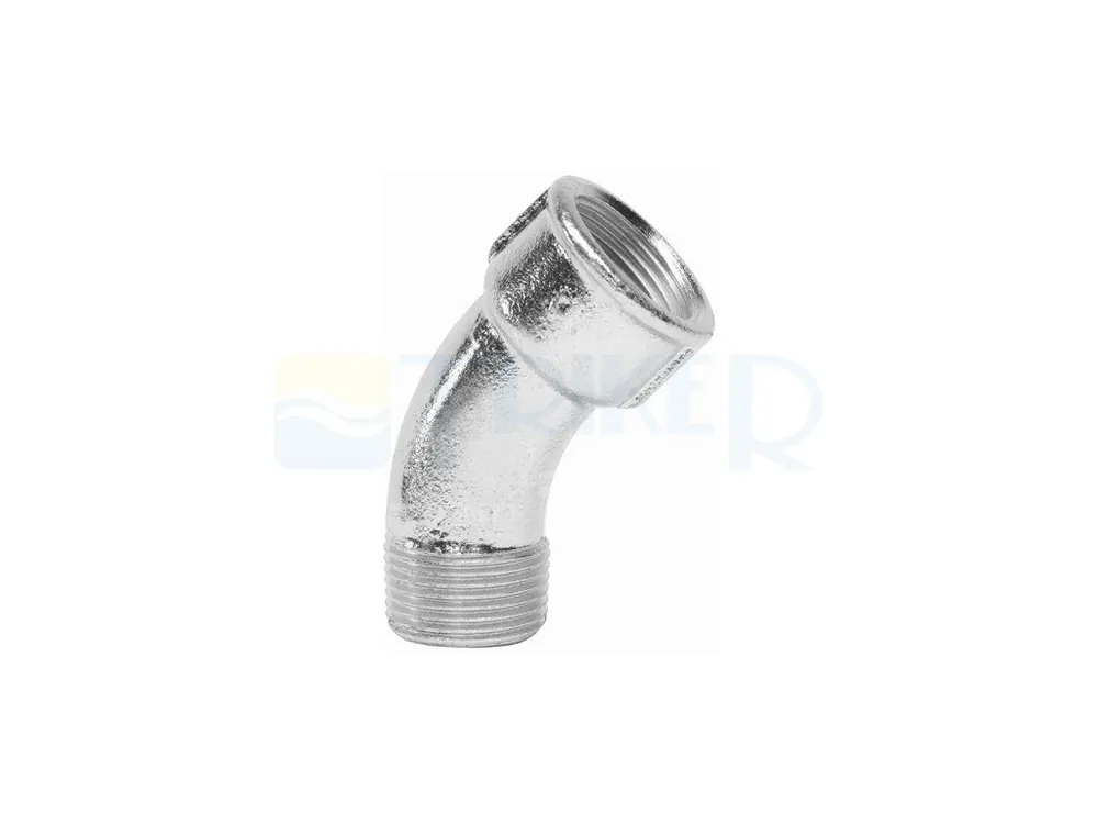 Pozinkovaný oblouk č.40 45° (vnitřní/vnější) 3/4" Koop Online