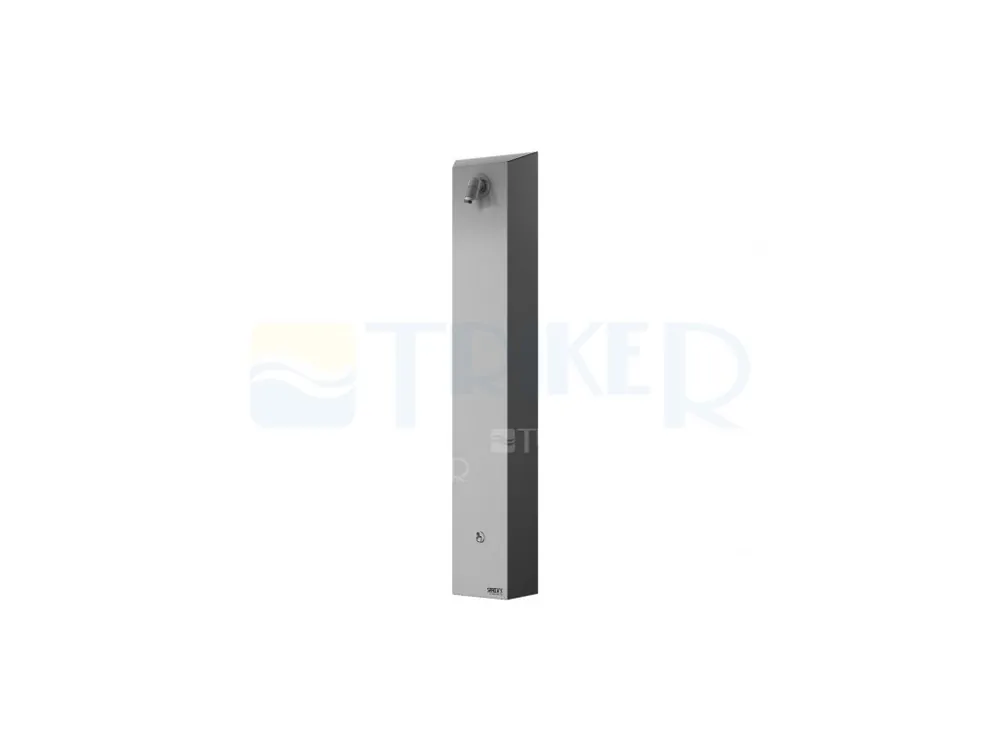 SLSN 01P Nerezový sprchový panel s piezo ovládáním SLSN 01PB 6V bateriové napájení Rechtstreeks Van De Fabrikant